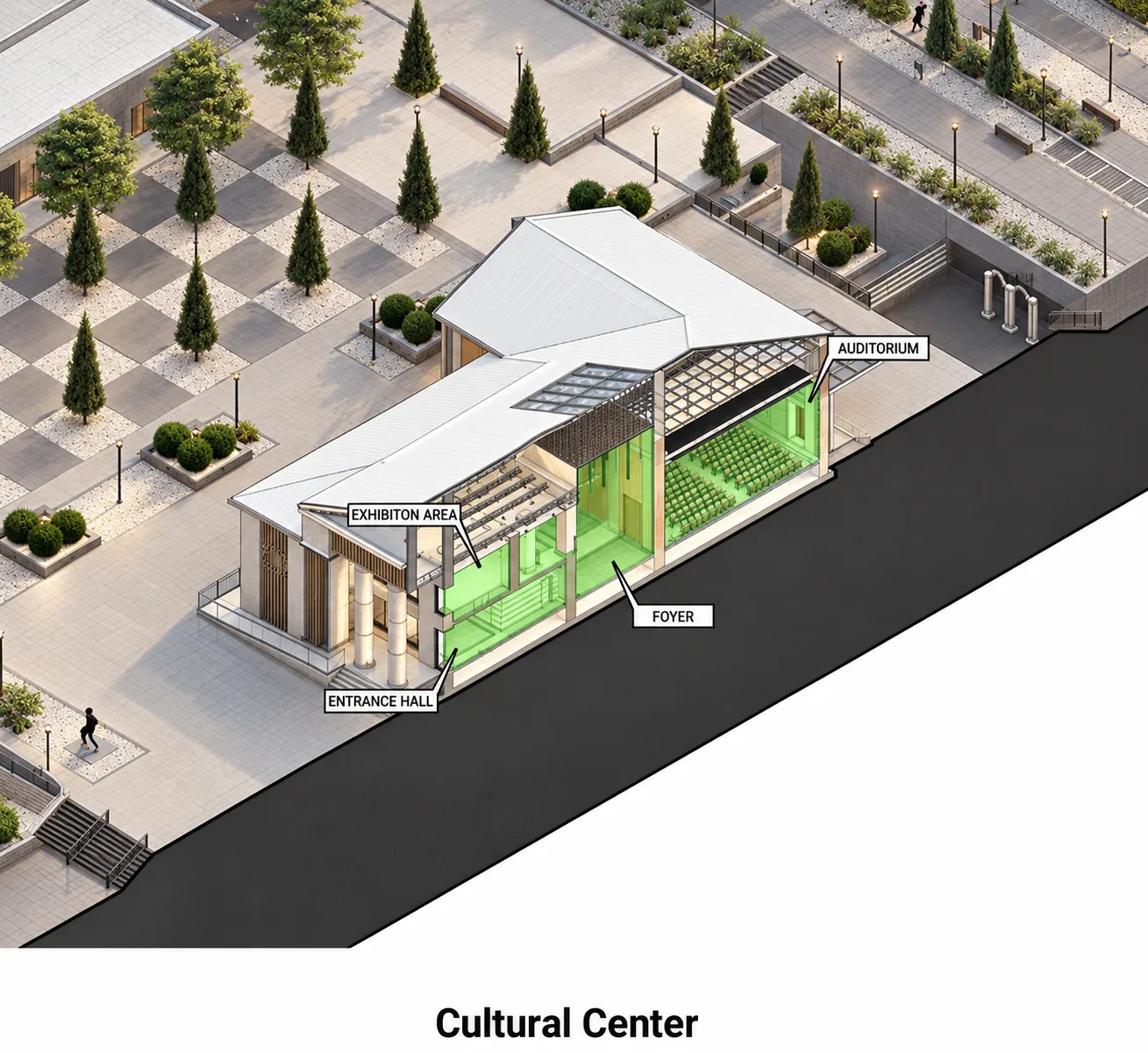 Reconstruction of Culture Centre in Hazar — project image 2