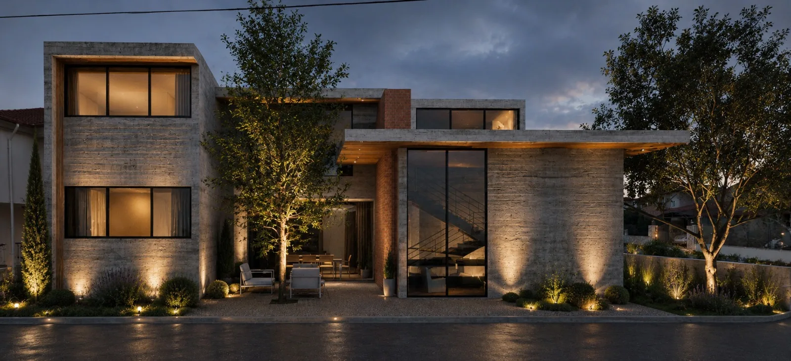 Privacy and shared living in residential architecture